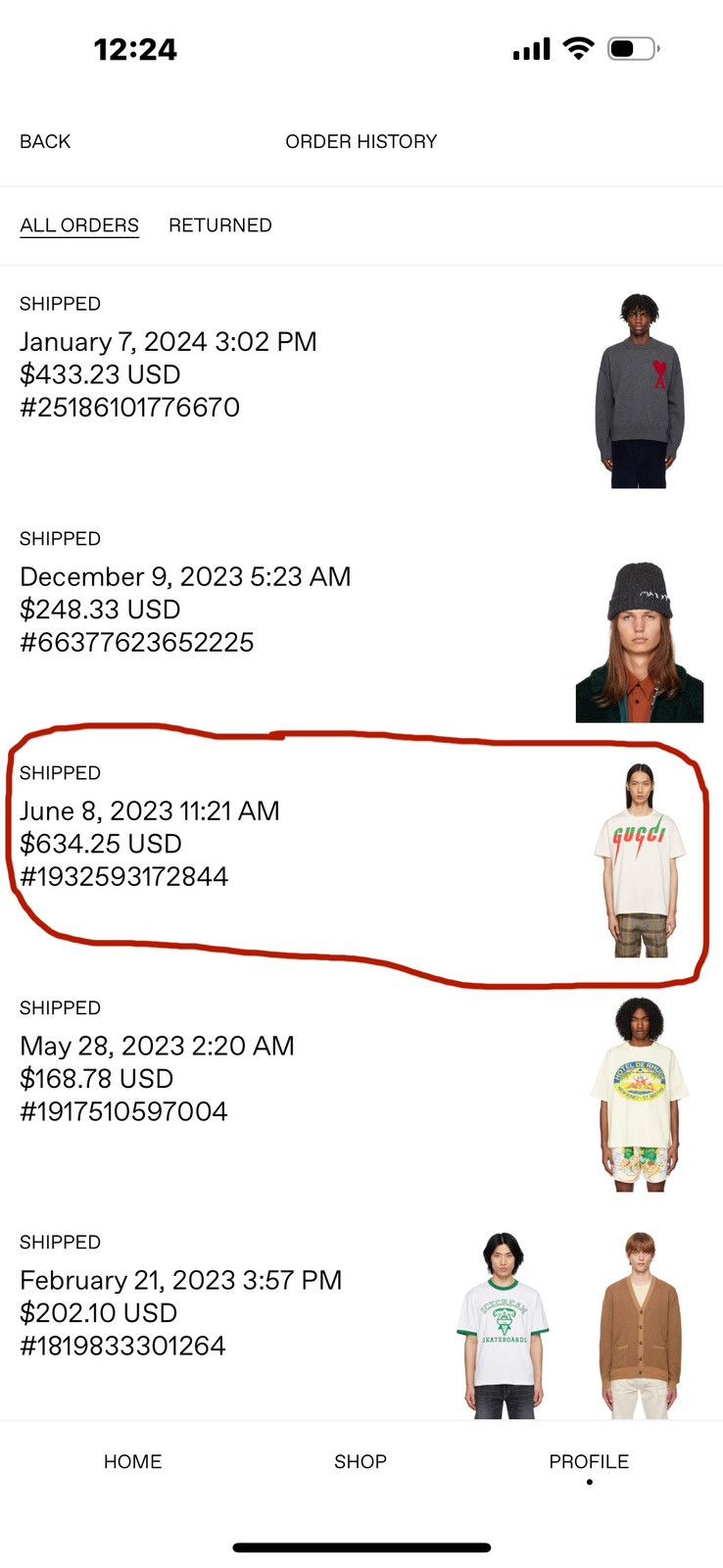 Gucci GUCCI (blade) mens t-shirt (XXL) Size US XXL / EU 58 / 5 - 5 Thumbnail
