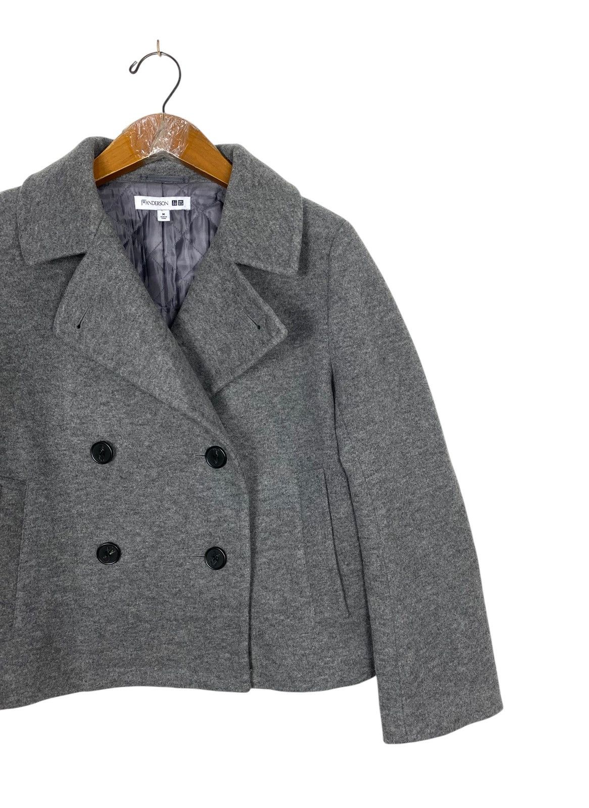 JW Anderson × Uniqlo Rare‼️ J. W. Anderson X Uniqlo Double Collar Wool Coat Size S / US 4 / IT 40 - 3 Thumbnail