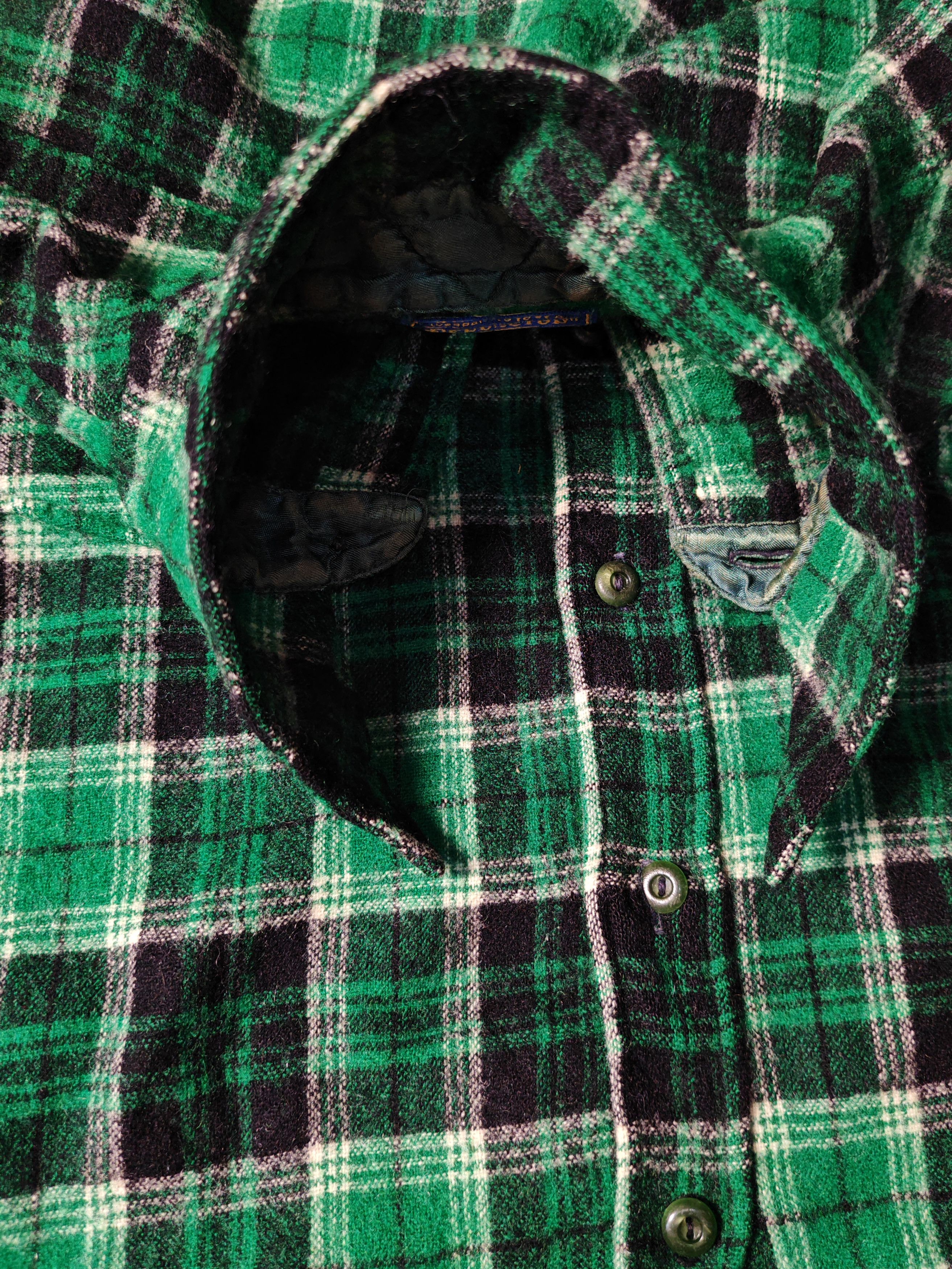 Pendleton True Vtg 1940s Pendleton Wool Shirt Rare 100% Virgin S M USA Size US M / EU 48-50 / 2 - 11 Thumbnail