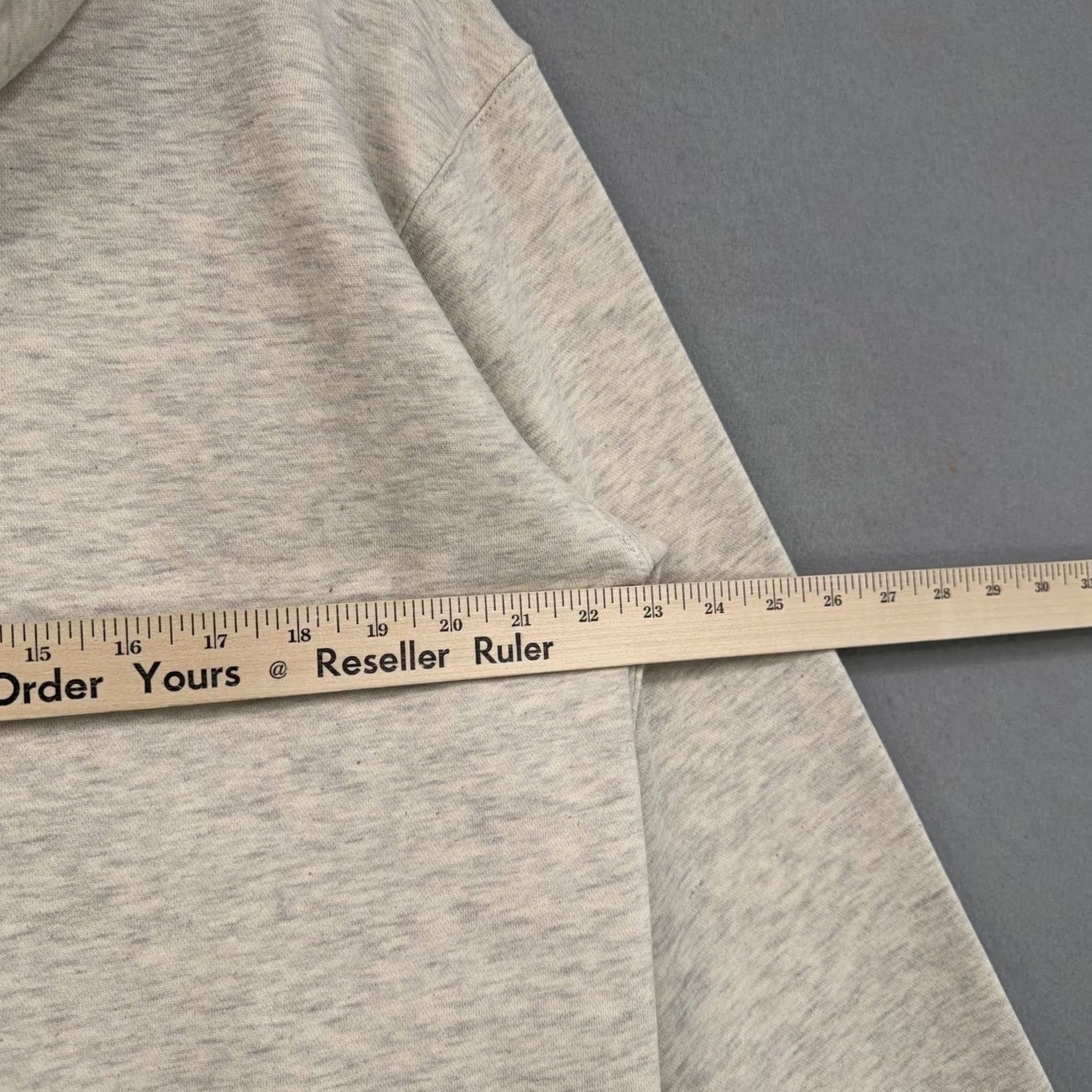 Vintage bigcotton Sarasota Hoodie Mens Large Beige Pullover Fleece Sweatshirt City Embroidered Kangaroo Pocket Streetwear Pullover Hoodie Mens Size US L / EU 52-54 / 3 - 6 Thumbnail