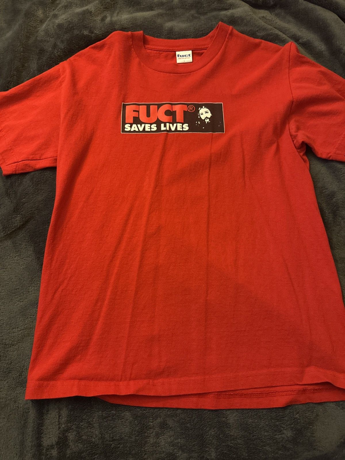 FUCT Fuct saves lives tee Size US L / EU 52-54 / 3 - 1 Thumbnail