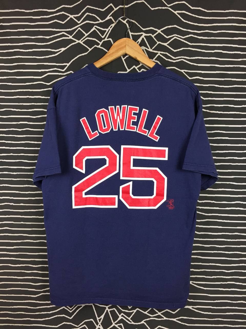 MLB × Sports Specialties × Vintage Vtg MLB Baseball Team Crew Boston Red Sox Mike Lowell Tee Size US L / EU 52-54 / 3 - 5 Thumbnail