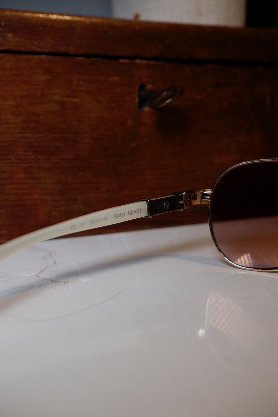 Chrome Hearts Chrome Hearts " Baby Beast " sunglasses Size ONE SIZE - 11 Thumbnail
