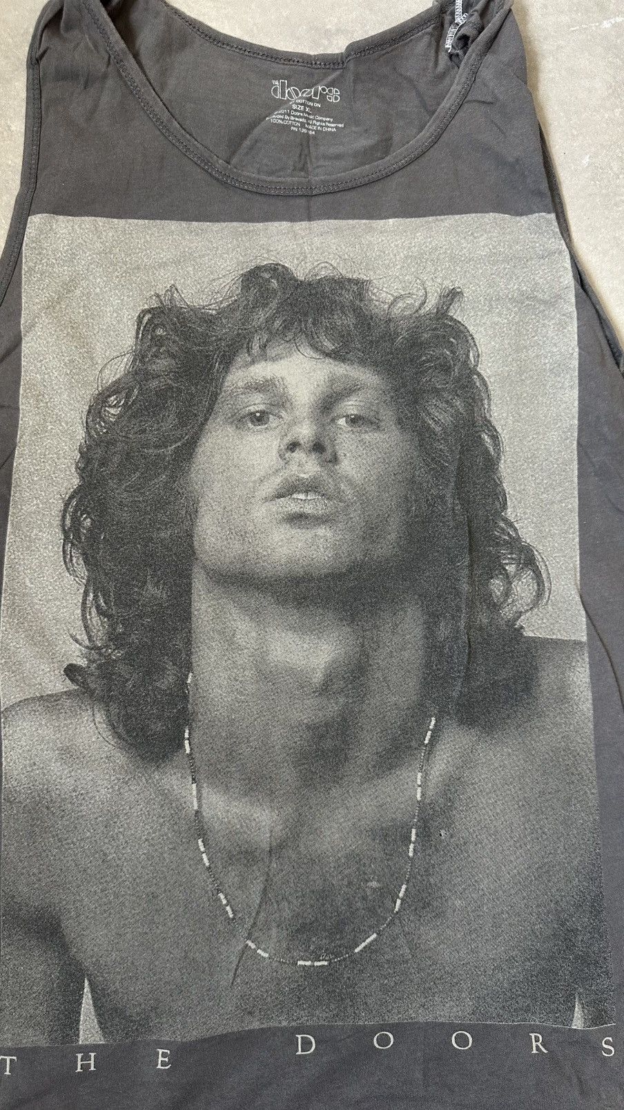 Vintage THE DOORS TANK TOP BAND TEE Size US XL / EU 56 / 4 - 2 Thumbnail