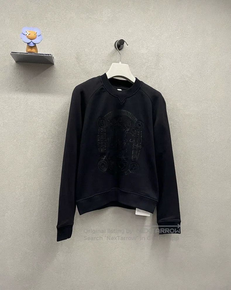 Hermes Hermes Black crewneck sweater Size XS / US 0-2 / IT 36-38 - 3 Thumbnail