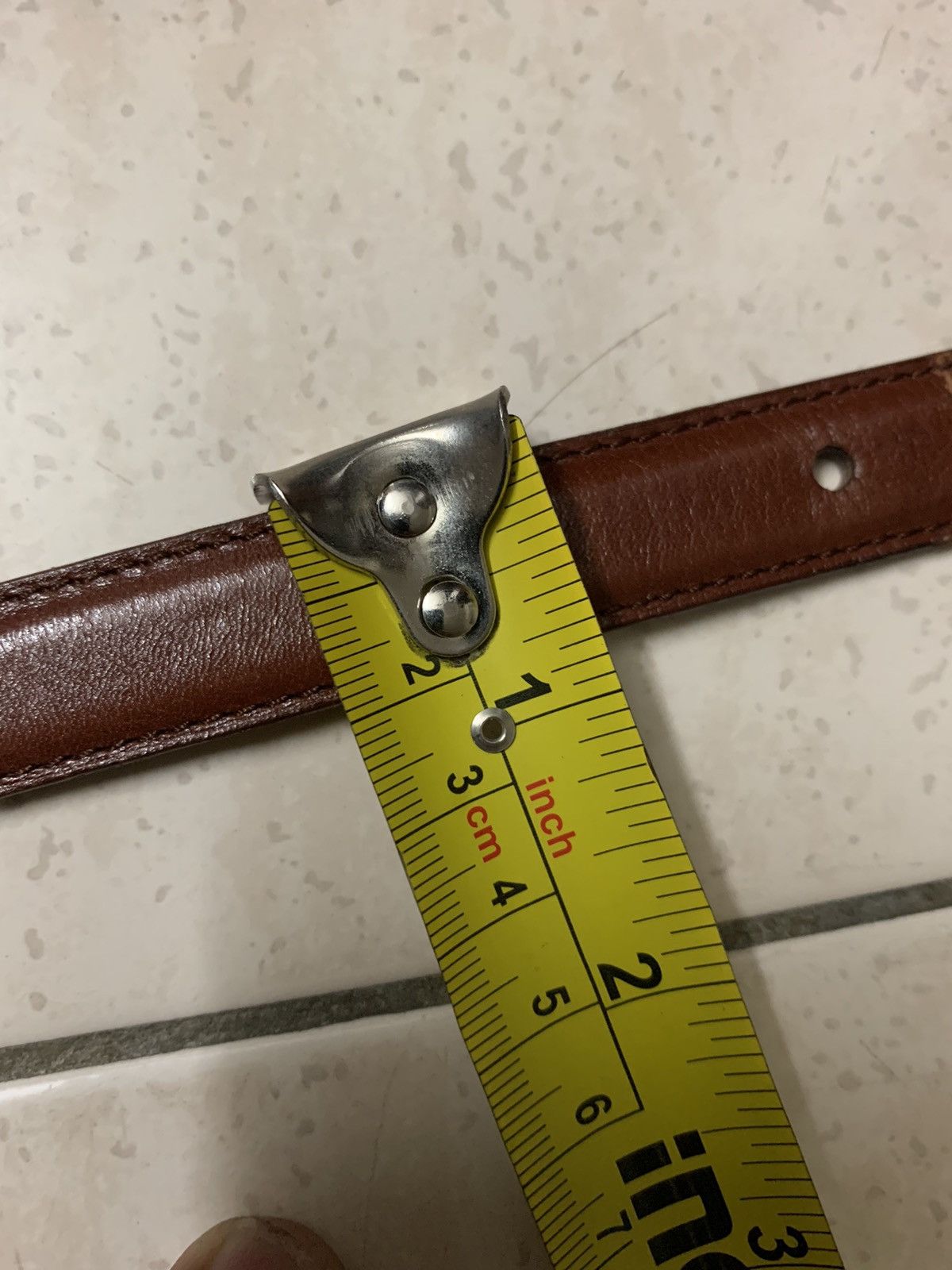 Ralph Lauren × Vintage Vintage ralph laurent leather belt 1995 collection Size ONE SIZE - 14 Thumbnail