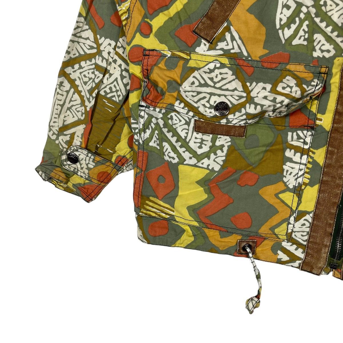 Nigel Cabourn Vintage Nigel Cabourn Geometric Parka Jacket Size US XL / EU 56 / 4 - 8 Thumbnail