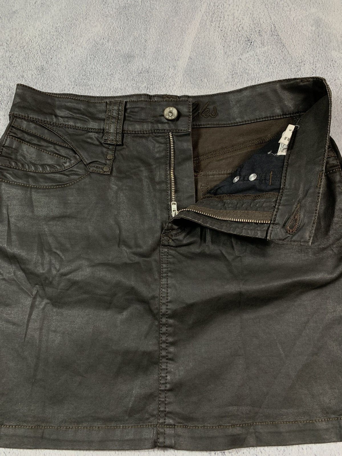 Japanese Brand × Vintage Vintage Y2K Japanese mini skirt streetwear style size 30 Size 30" / US 8 / IT 44 - 3 Thumbnail