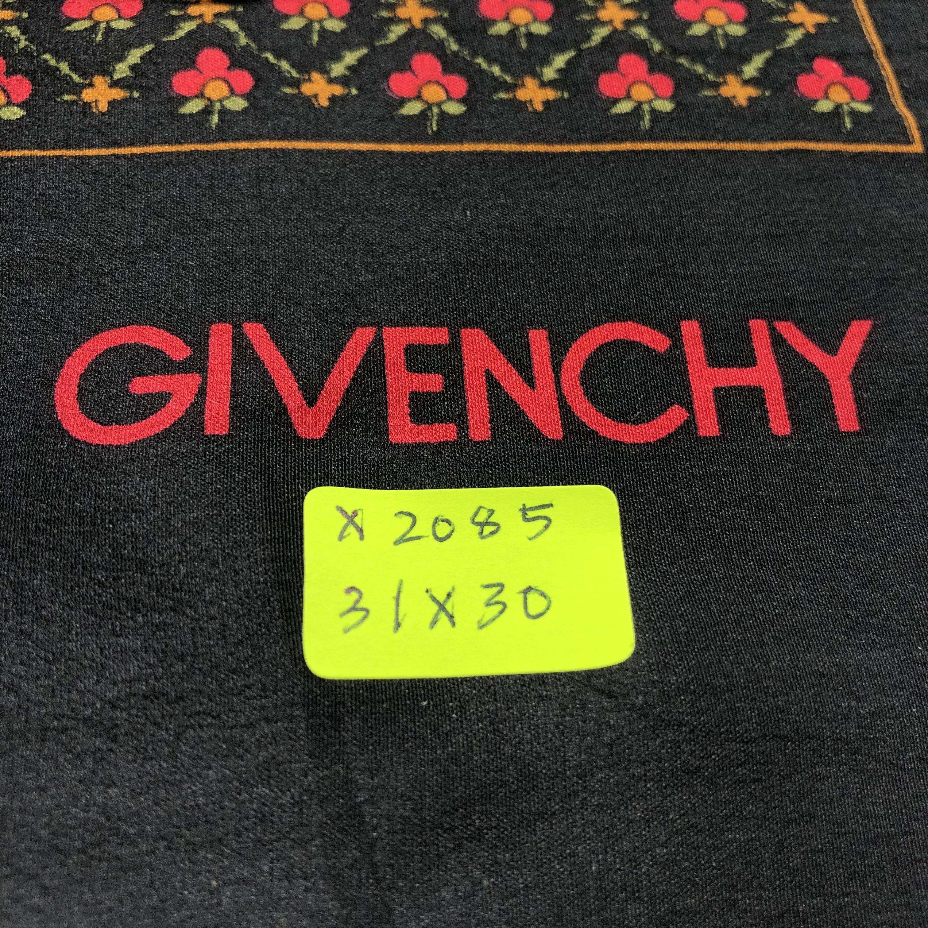 Vintage Vintage Givenchy Silk Scarf Size ONE SIZE - 6 Thumbnail