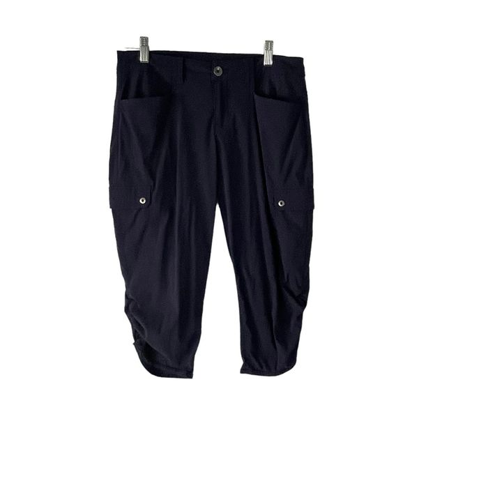 Eddie Bauer Women's Flexion Fleece-Lined Pull-On Pants, Black, 14
