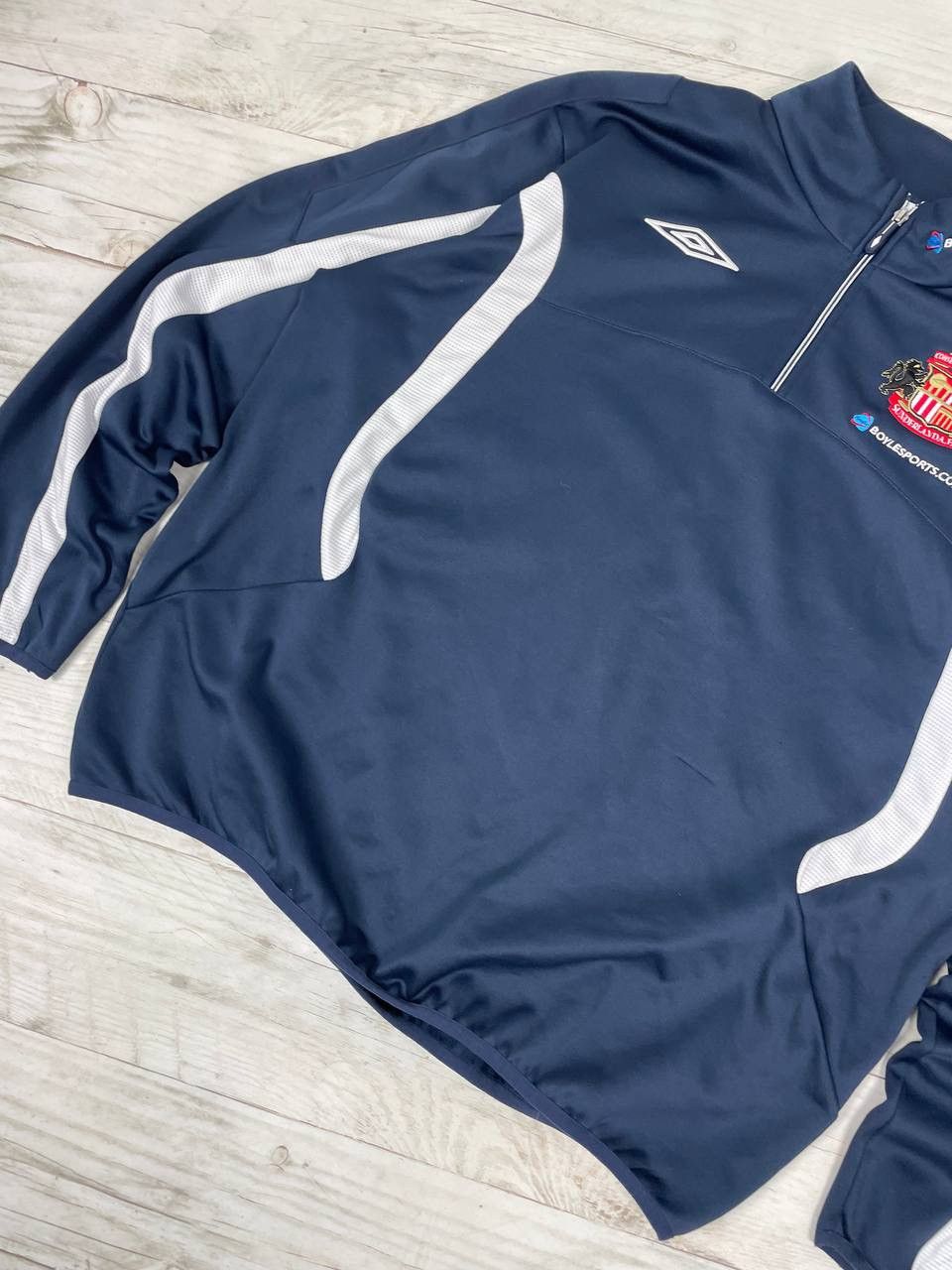 Umbro Umbro Southampton 2010 2011 1/4 Zip Training Top Soccer Size US XXL / EU 58 / 5 - 3 Thumbnail