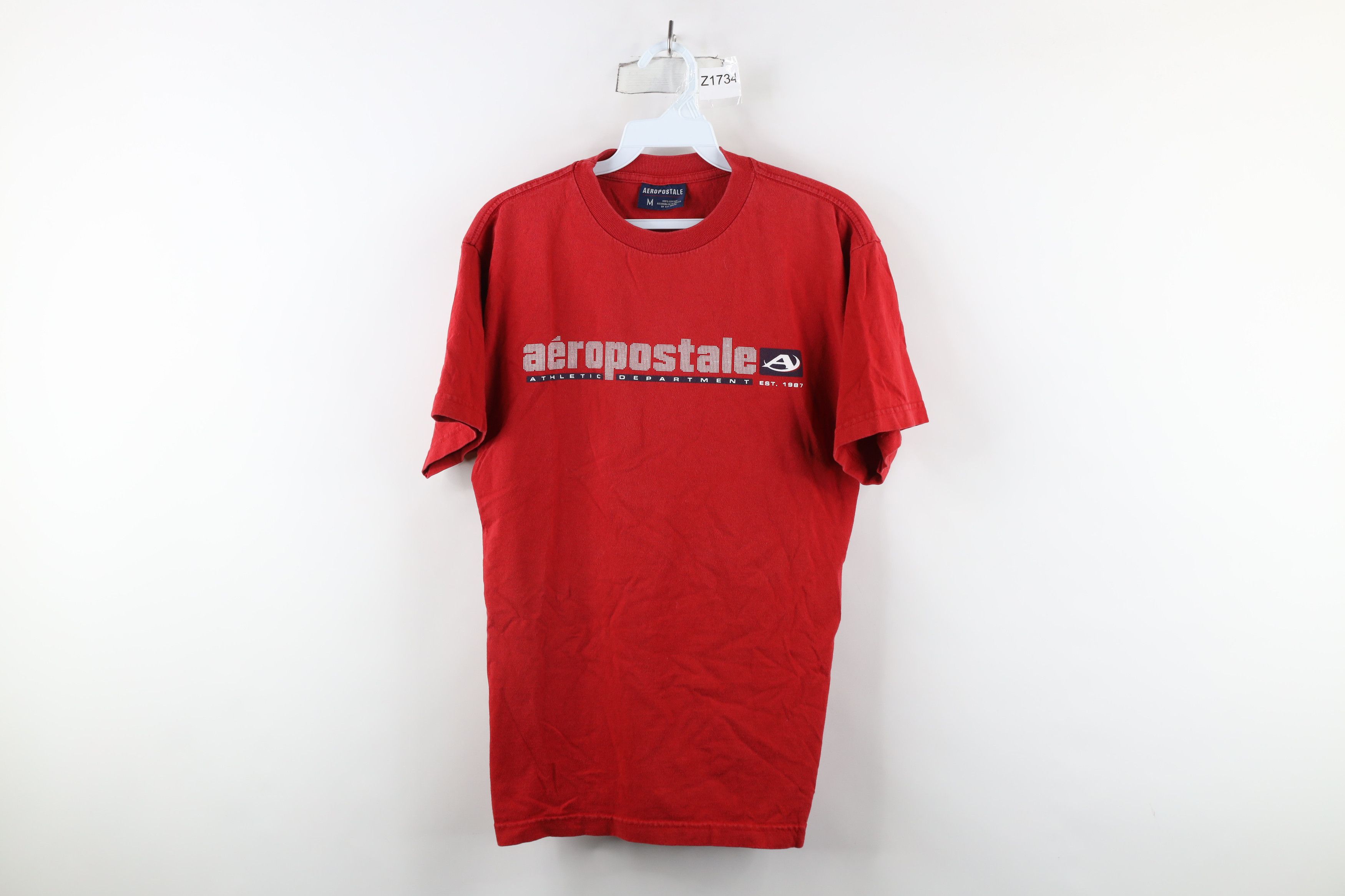 Aeropostale × Vintage Vintage 90s Aeropostale Out Athletic Department T-Shirt Size US M / EU 48-50 / 2 - 1 Thumbnail