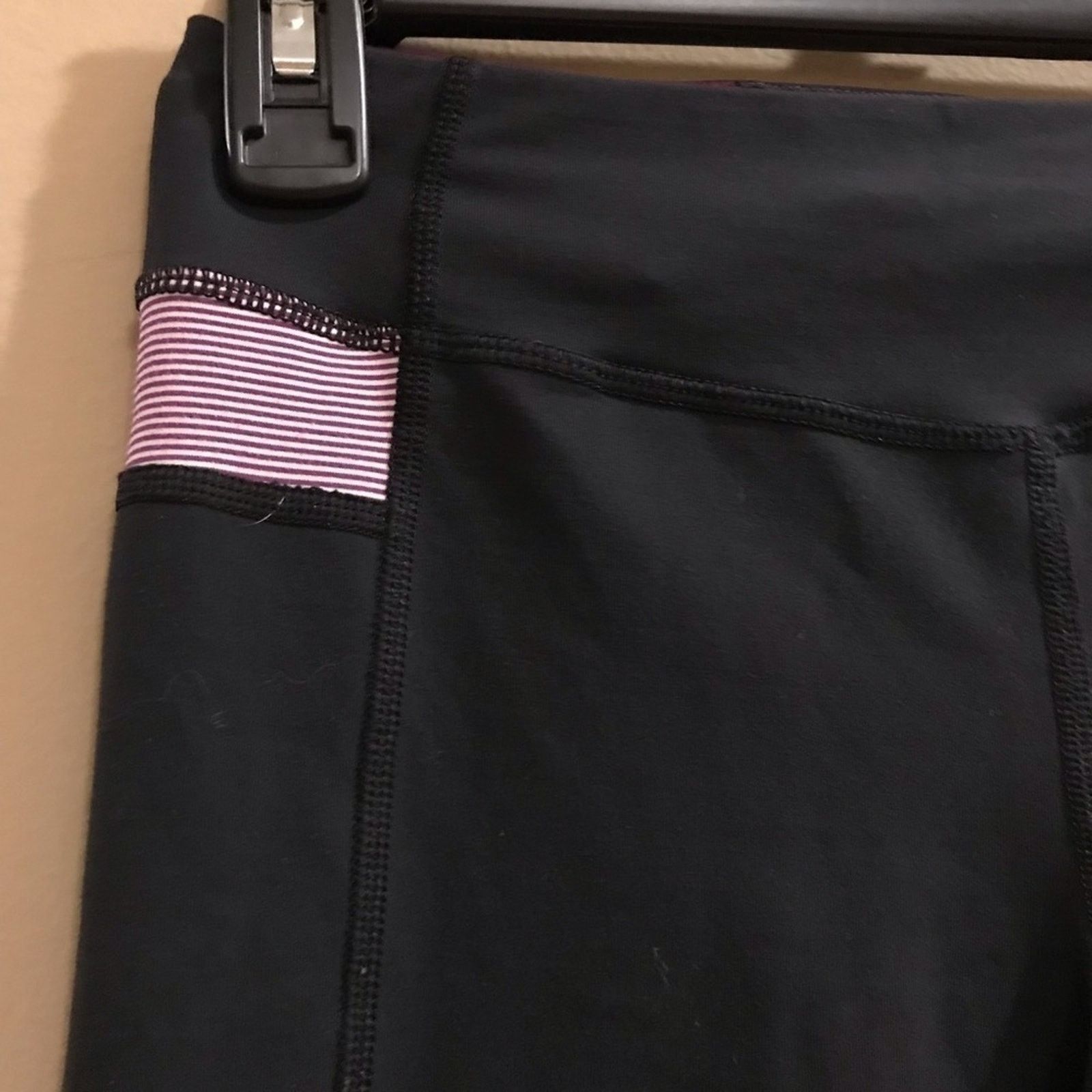 Lululemon LULULEMON RUN EMPOWER CROP PANTS BLACK Leggings Size 27" / US 4 / IT 40 - 4 Thumbnail