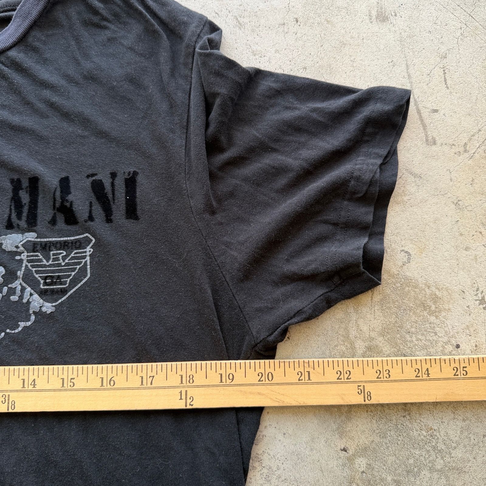 Emporio Armani Emporio Armani Eagle Logo Graphic Tee two tone sun faded Size US L / EU 52-54 / 3 - 7 Thumbnail