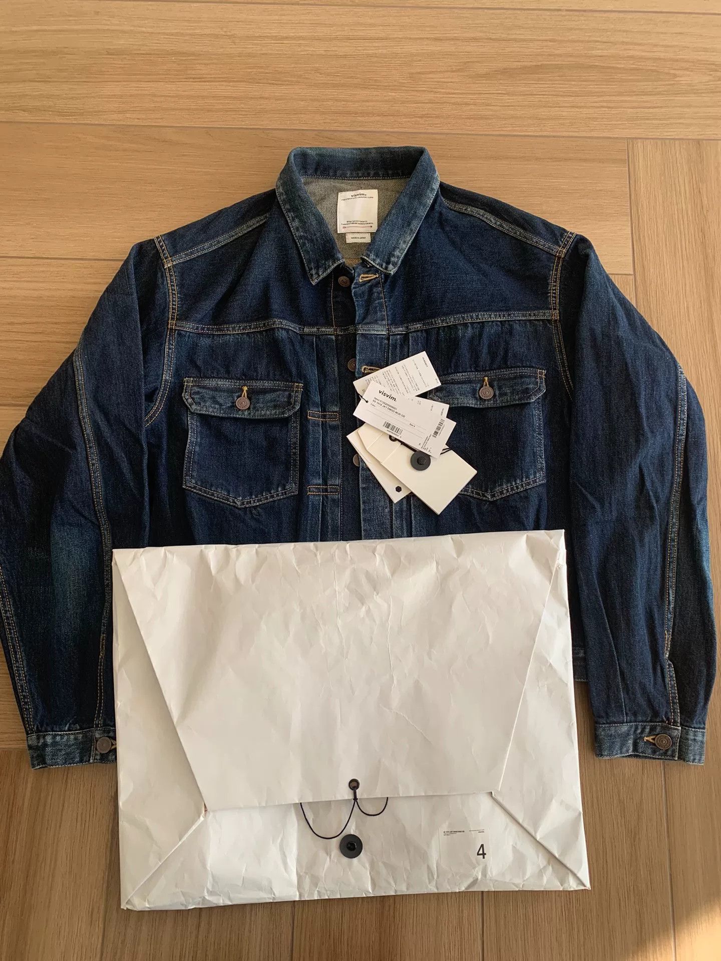 Visvim VISVIM SS 101XX DMGD MUD Denim Jacket Size US XL / EU 56 / 4 - 1 Thumbnail
