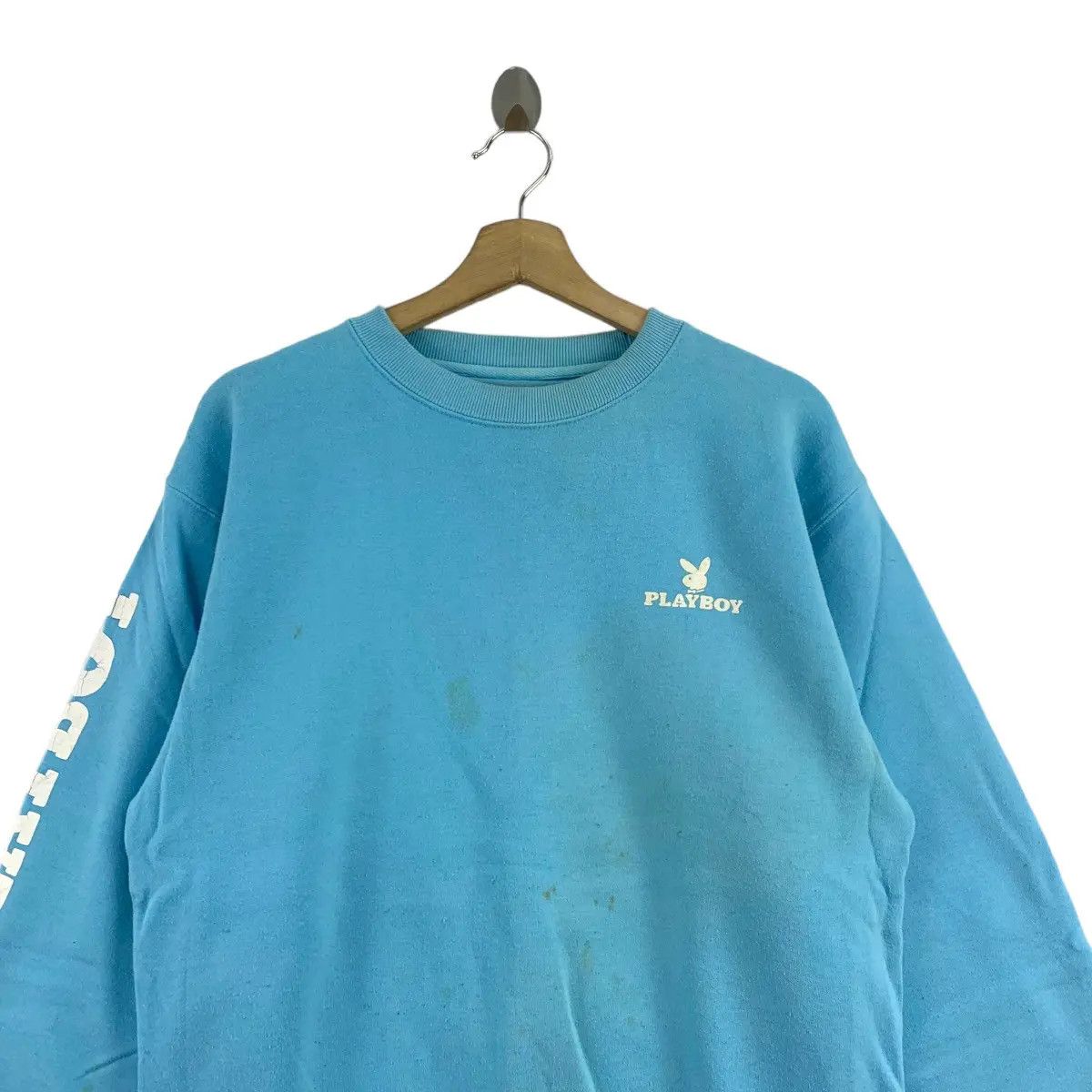 Playboy Vintage PLAYBOY BUNNY Back Big Bunny Logo Print Sweatshirt Size US M / EU 48-50 / 2 - 3 Thumbnail