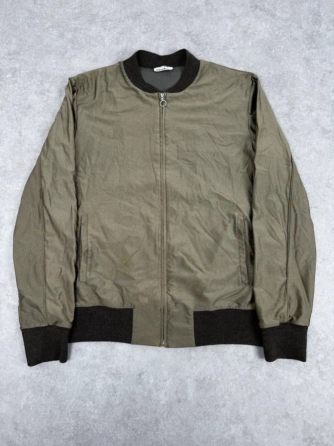 Acne Studios AW2015 Acne Studios Light Khaki Green Bomber Jacket Size US M / EU 48-50 / 2 - 1 Thumbnail