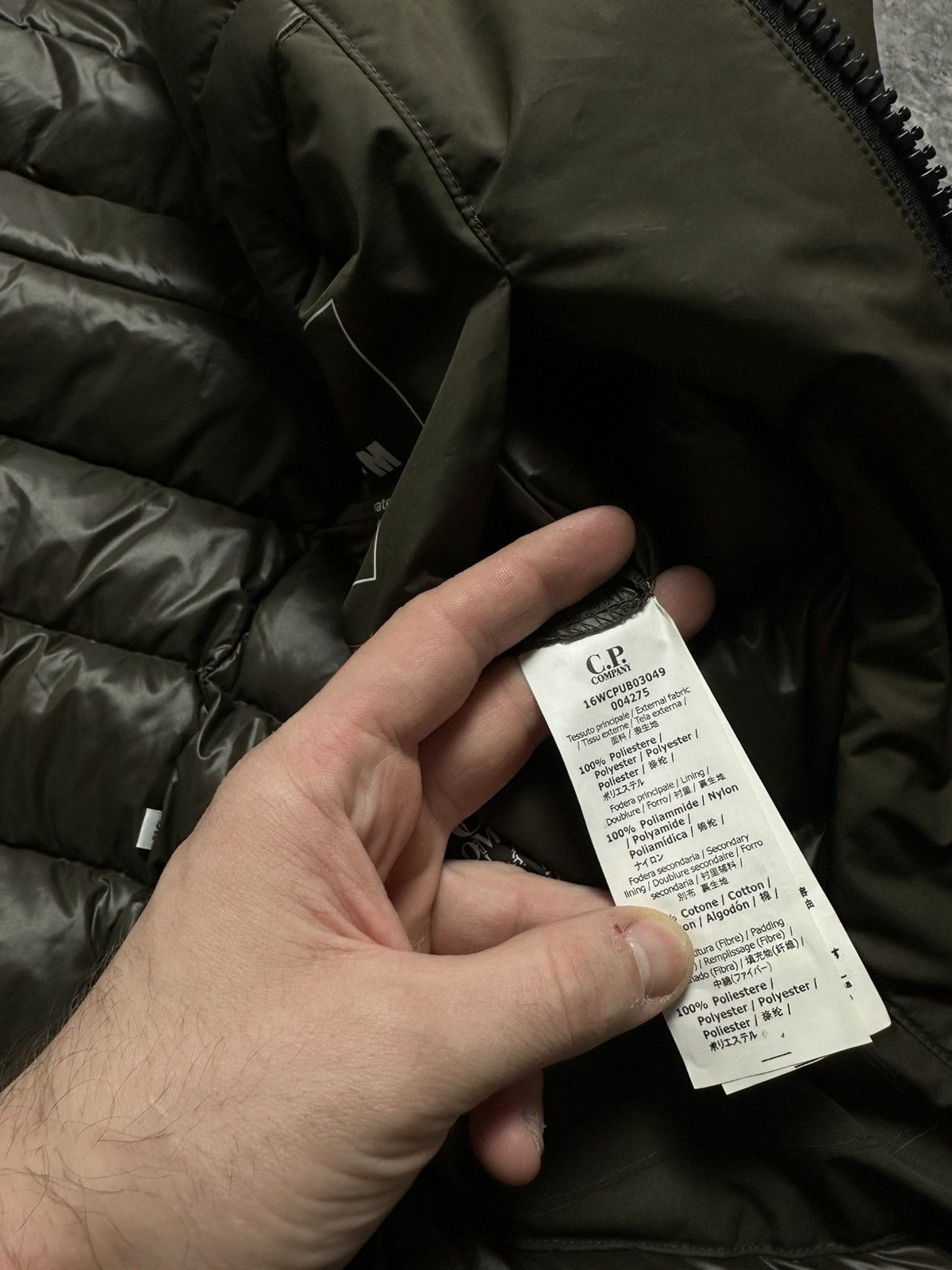 C.P. Company C.P. Company Micro-M Google Down Puffer Waterproof Jacket Size US L / EU 52-54 / 3 - 10 Thumbnail