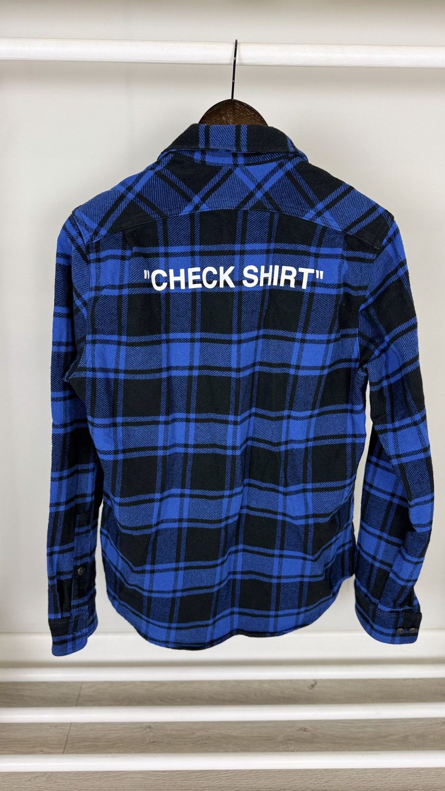 Off-White Off White Flannel Shirt Size US XS / EU 42 / 0 - 2 Thumbnail