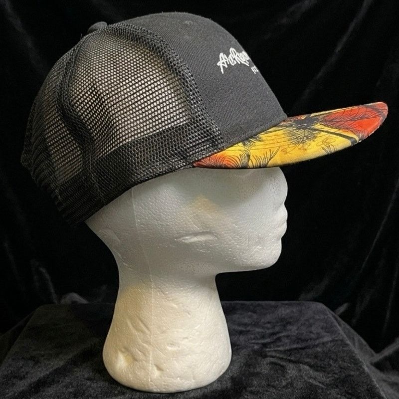Other Red Palm Tree ArtRageous Men’s Hat. Size ONE SIZE - 2 Thumbnail