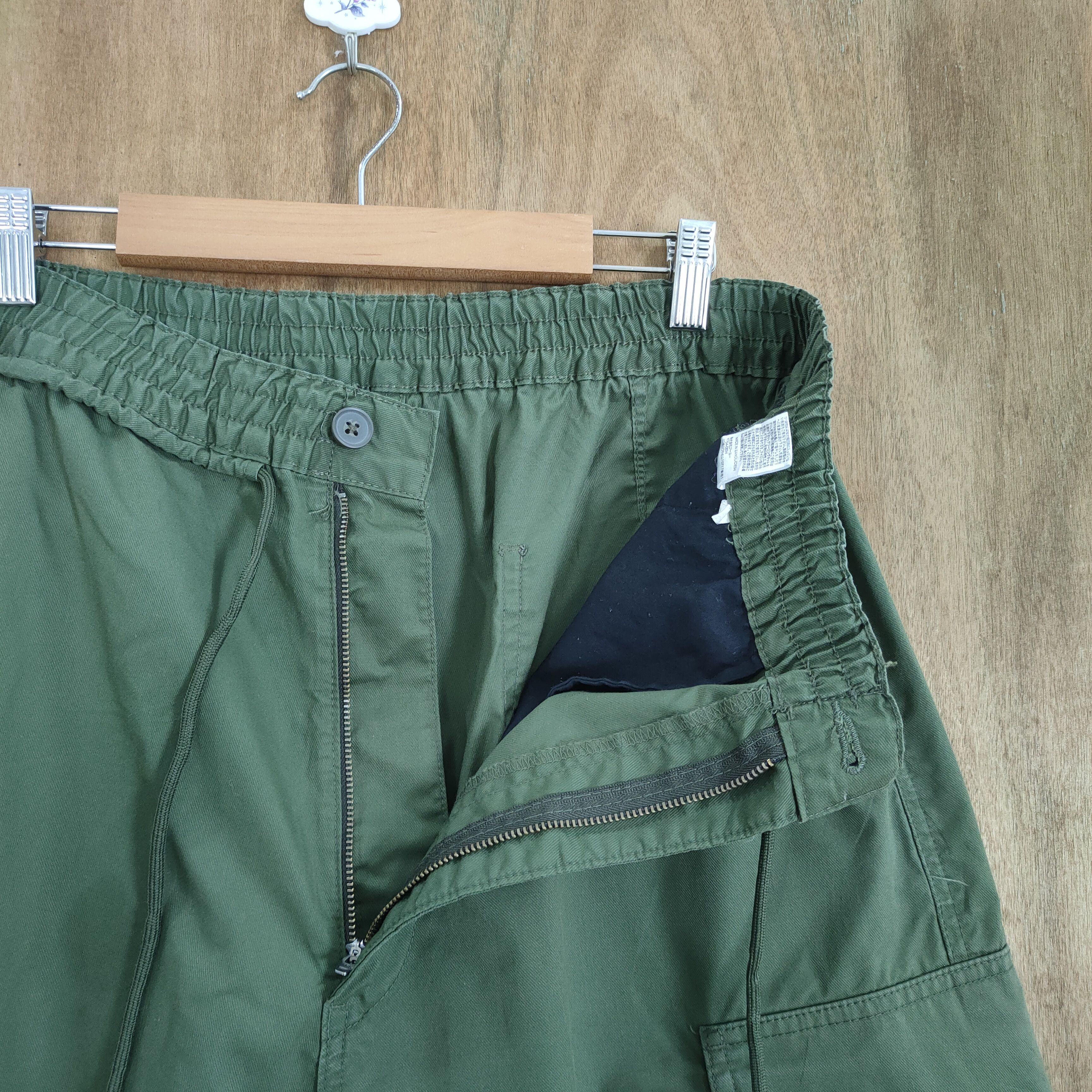 Japanese Brand JAPANESE BRAND SPRING WAIST BAGGY CARGO PANTS Size US 34 / EU 50 - 9 Thumbnail