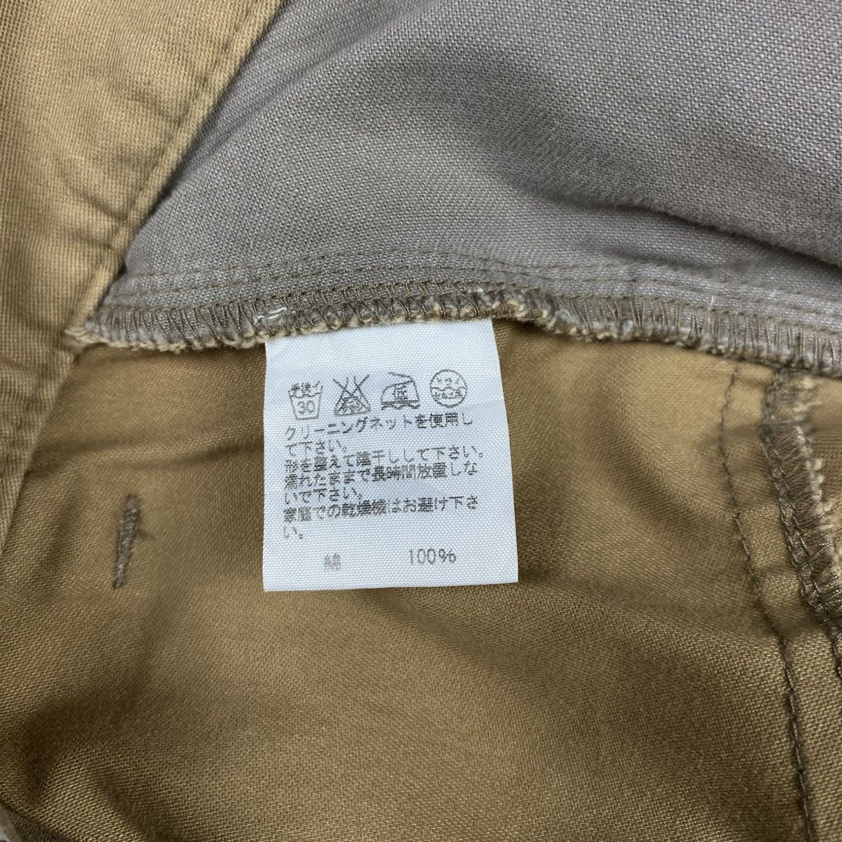 Japanese Brand Sunaokuwahara buckle back drop crotch pants Size US 28 / EU 44 - 7 Thumbnail