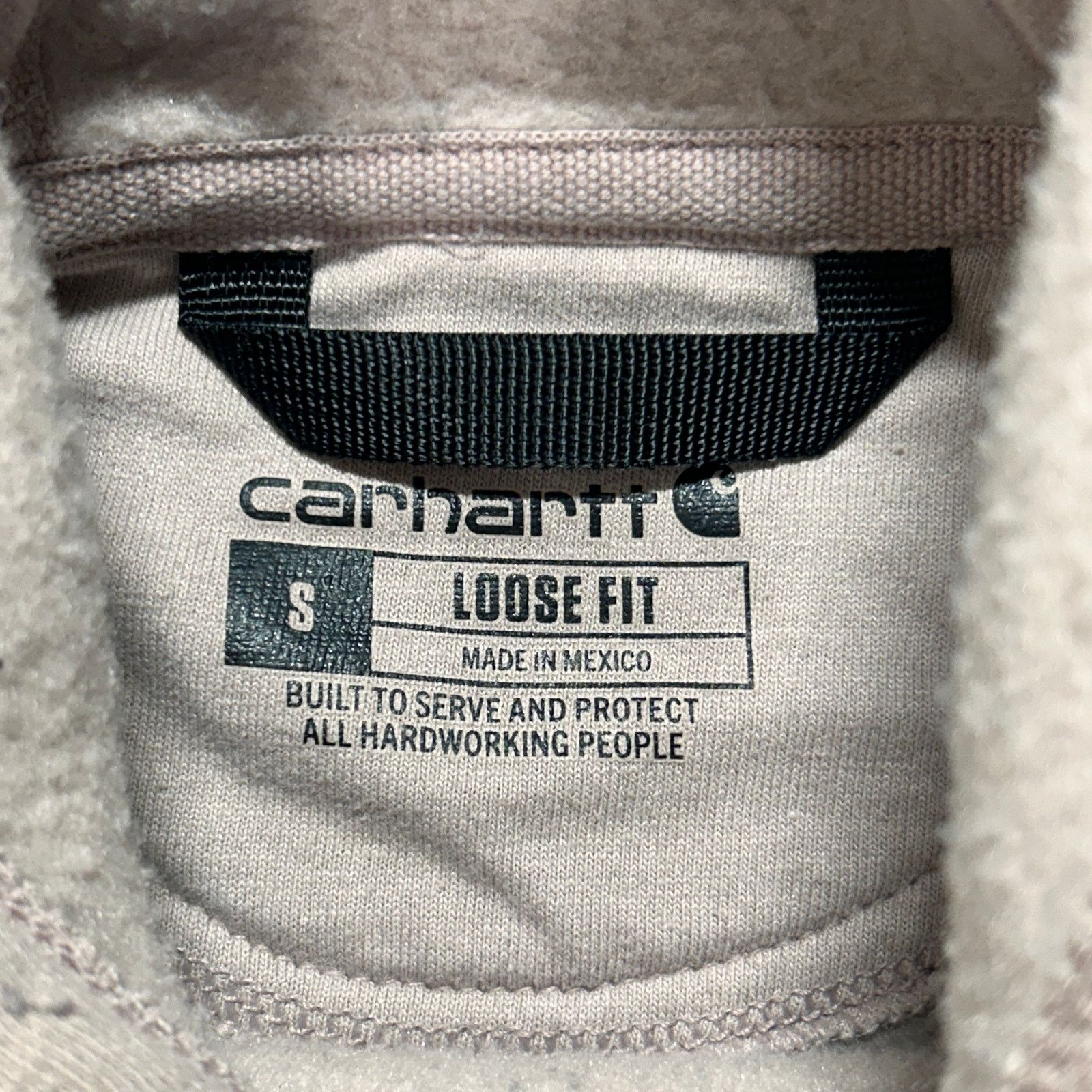 Carhartt Carhartt casual workwear athleisure pink hoodie K288 mens S Size US S / EU 44-46 / 1 - 6 Thumbnail