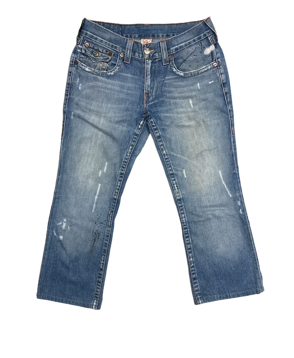 True Religion True Religion Billy Flare Jeans Size 34" / US 12 / IT 48 - 1 Thumbnail