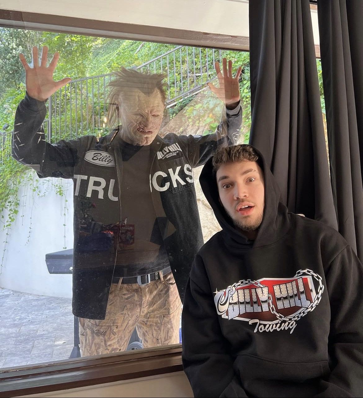 Billy Hill × Kentucky Boy Tyler 2022 Billy Hill X Kentucky Boy Tyler “Towing” Hoodie Size XL Size US XL / EU 56 / 4 - 9 Thumbnail