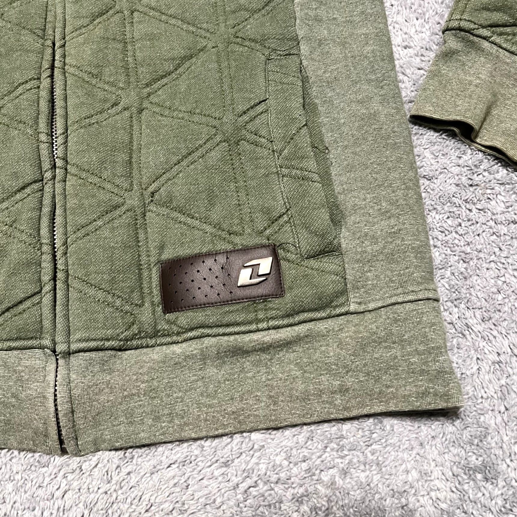 Industrie **ONE Industries Green Full Zip Moto Jacket Mens Medium** User: ONE Industries Green Full Zip Moto Hoodie Jacket Mens Medium Size US M / EU 48-50 / 2 - 2 Thumbnail