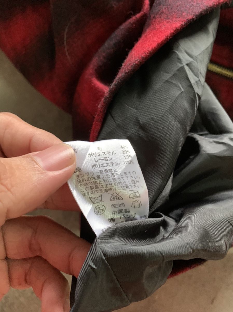 20471120 291295 hoodie wool flannel double way full zipper punk Size US M / EU 48-50 / 2 - 7 Thumbnail