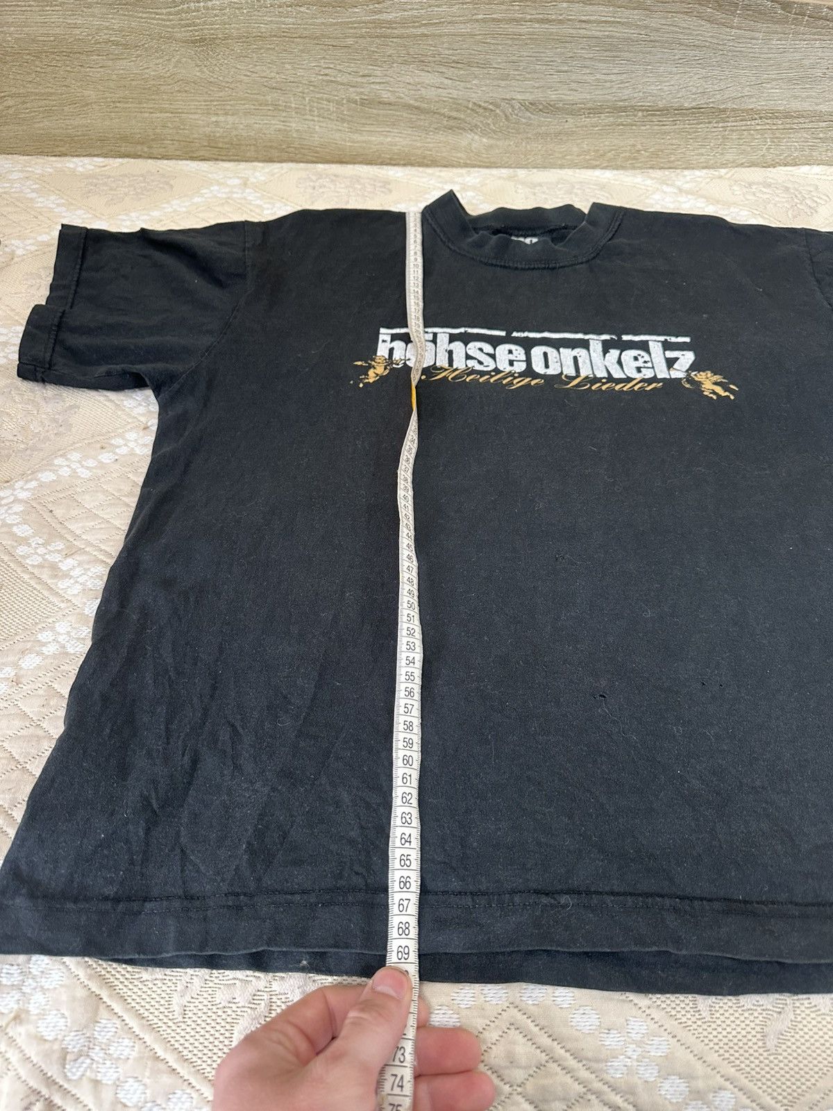 Band Tees 🔥 Bohse Onkelz Germany Rock Band T Shirt Metal Punk Vintage Size US XL / EU 56 / 4 - 11 Thumbnail