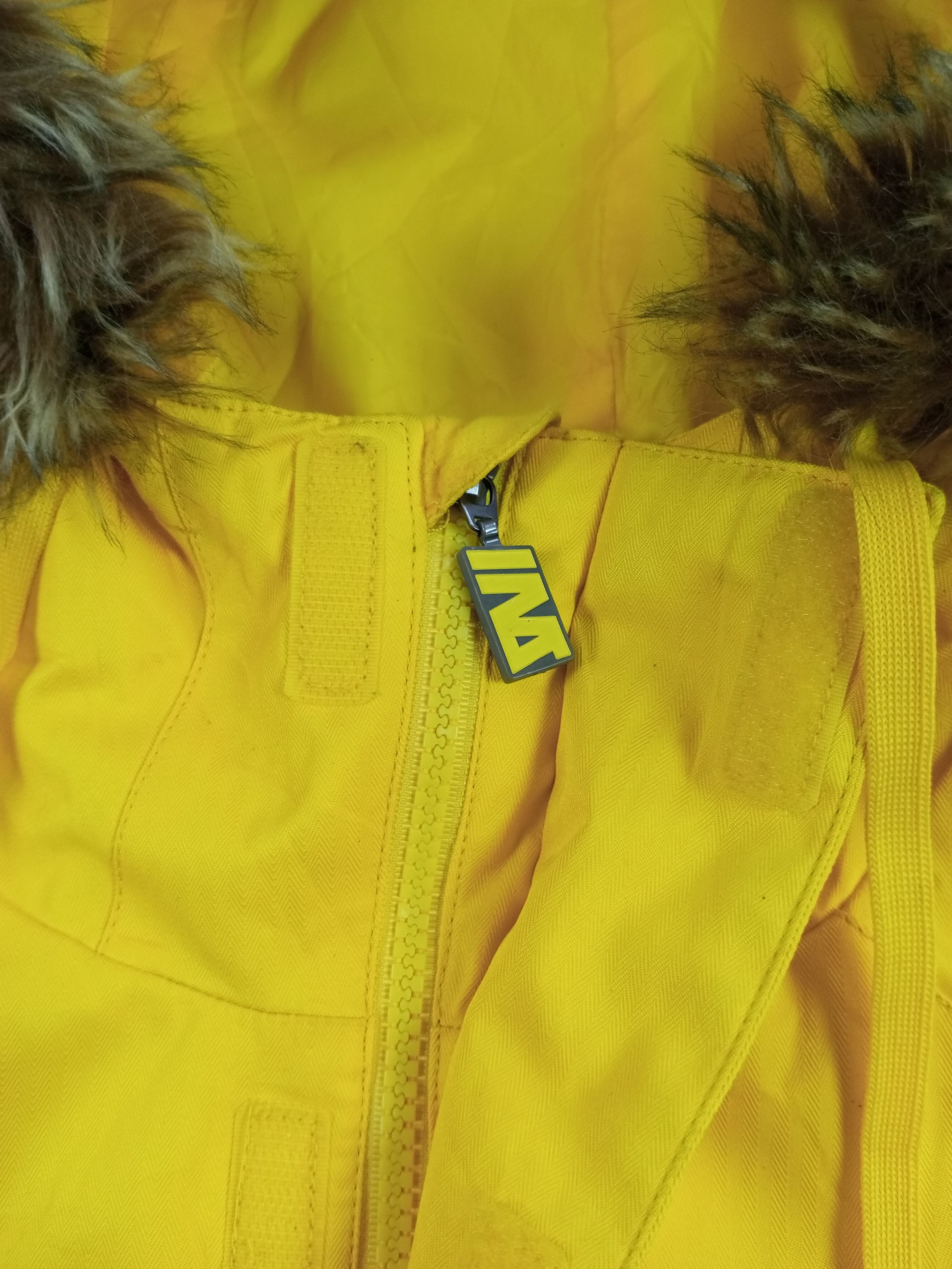 Japanese Brand Inspection Removable Fur Parka Jacket L.G.B. Style Size US L / EU 52-54 / 3 - 10 Thumbnail