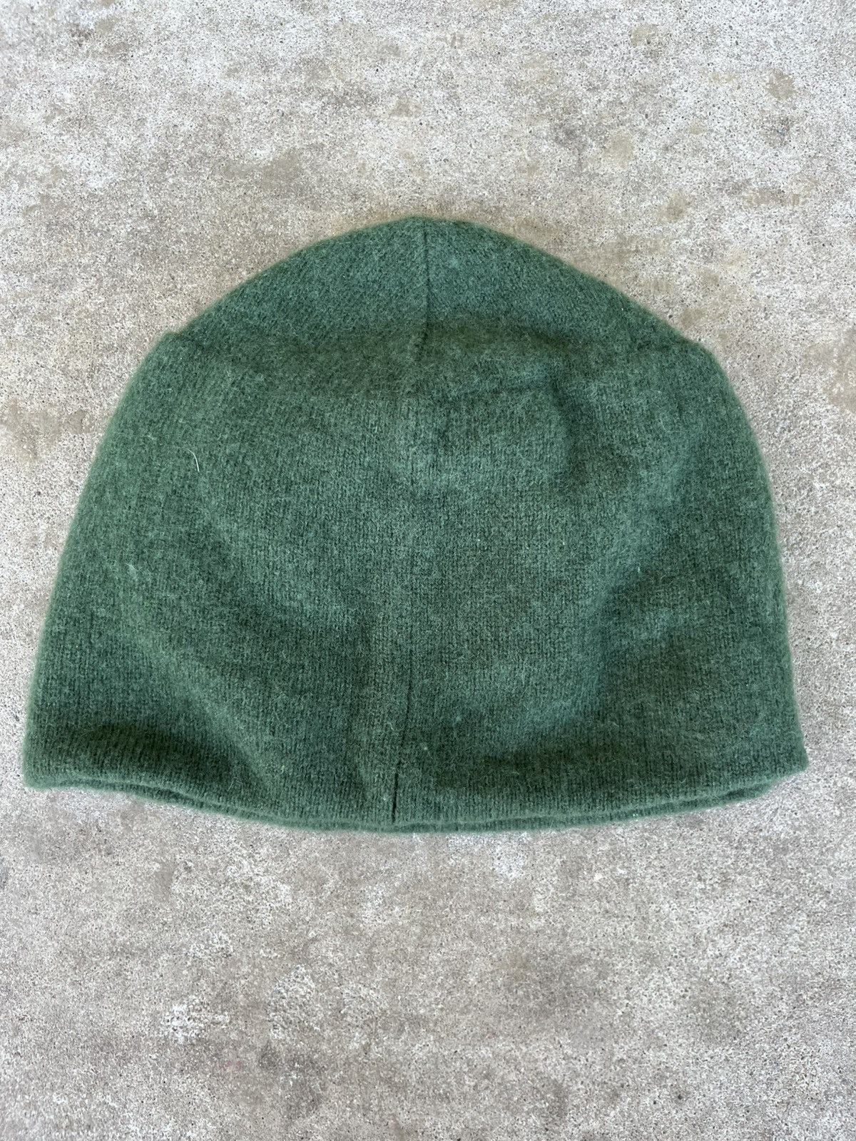 Polo Ralph Lauren Vintage / Y2K Green Polo Huge Logo Wool Beanie Size ONE SIZE - 2 Thumbnail