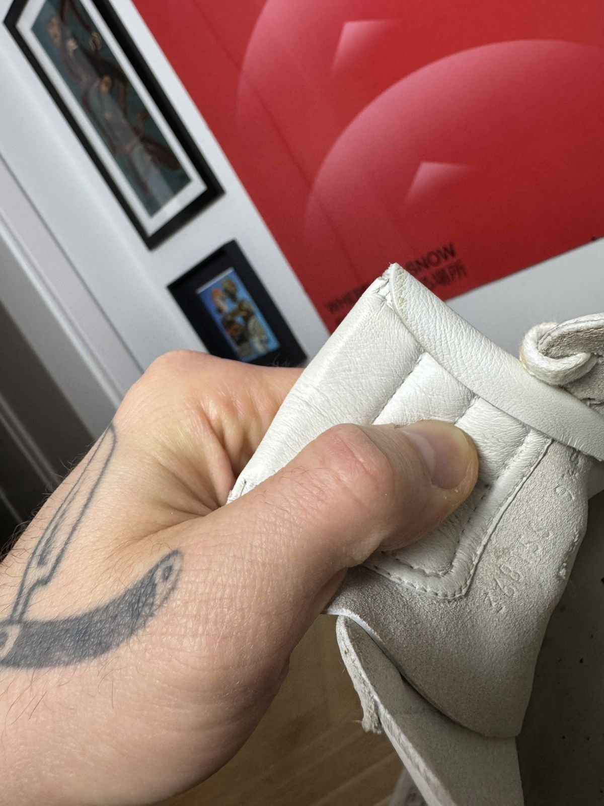 Gucci Gucci Low White Leather Sneakers Designer Luxury Hype Rare Size US 9.5 / EU 42-43 - 5 Thumbnail