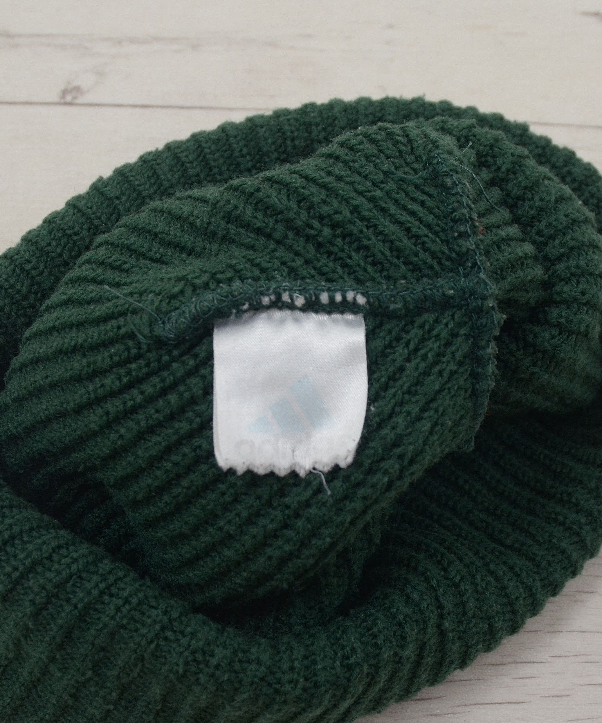 Adidas × Equipment × Vintage Vintage Adidas Gren Equipment Beanie Hat Y2K Knit Size ONE SIZE - 6 Thumbnail