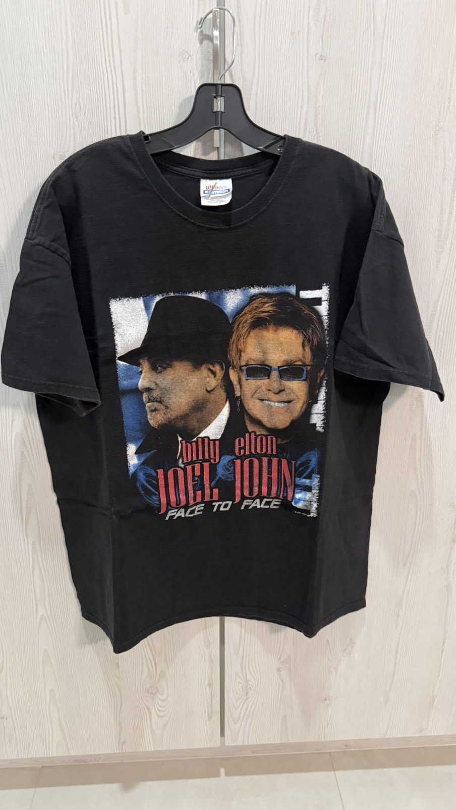 Band Tees 2009 Elton John & Billy Joel Face 2 Face Tour Tee Size XL Size US XL / EU 56 / 4 - 1 Thumbnail
