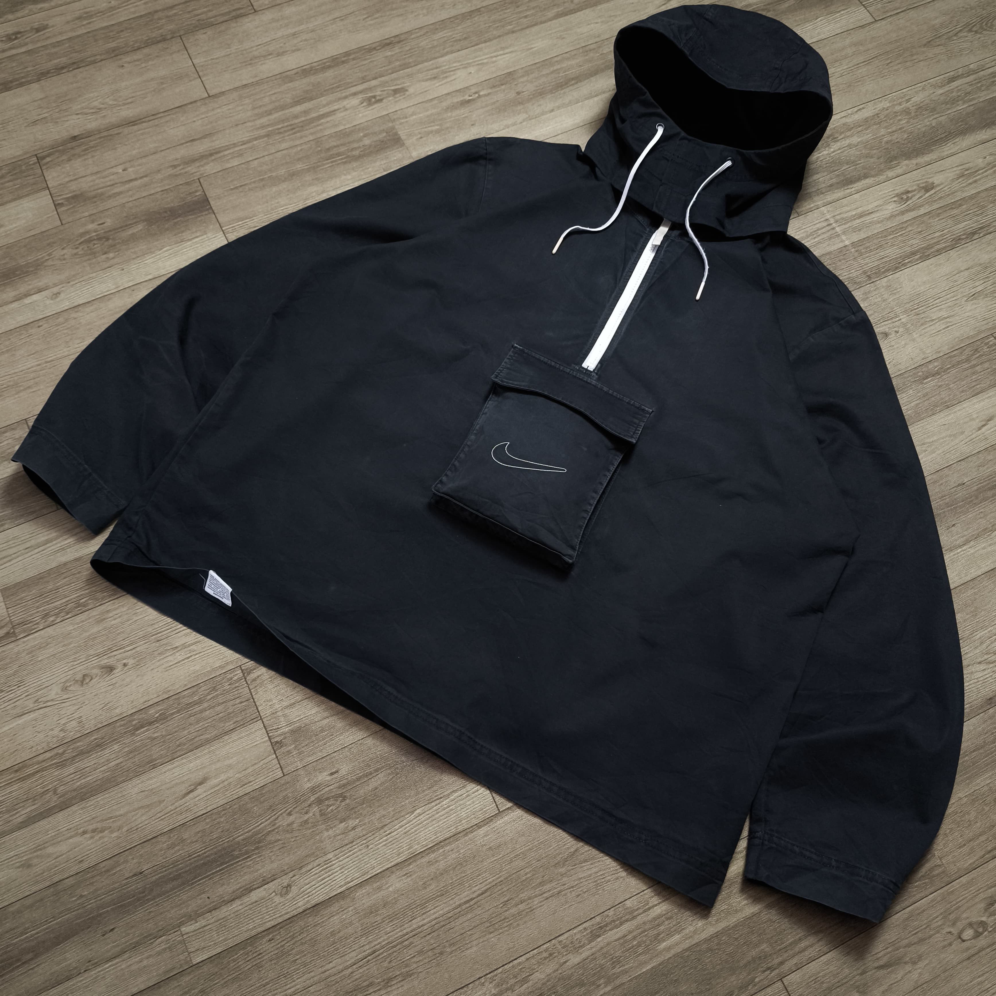 Fragment Design × Nike Nike Sportswear Unlined Anorak Waffle 2 Jacket Black Size US XL / EU 56 / 4 - 6 Thumbnail