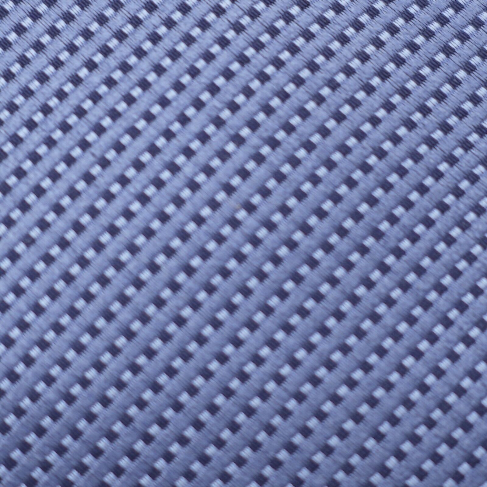 Joseph Abboud NWT Joe Joseph Abboud Blue Woven Striped Check Silk Tie USA Size ONE SIZE - 5 Thumbnail