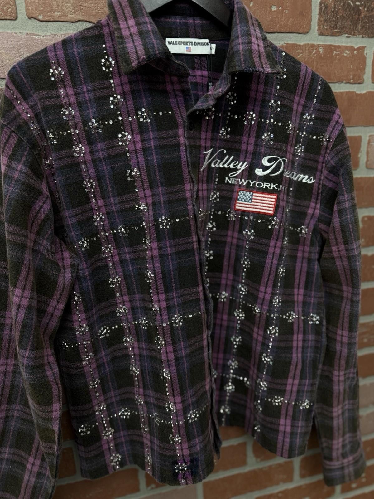 Vale Vale Forever Valley Dreams Full Crystal Stone Flannel (S) Size US S / EU 44-46 / 1 - 5 Thumbnail