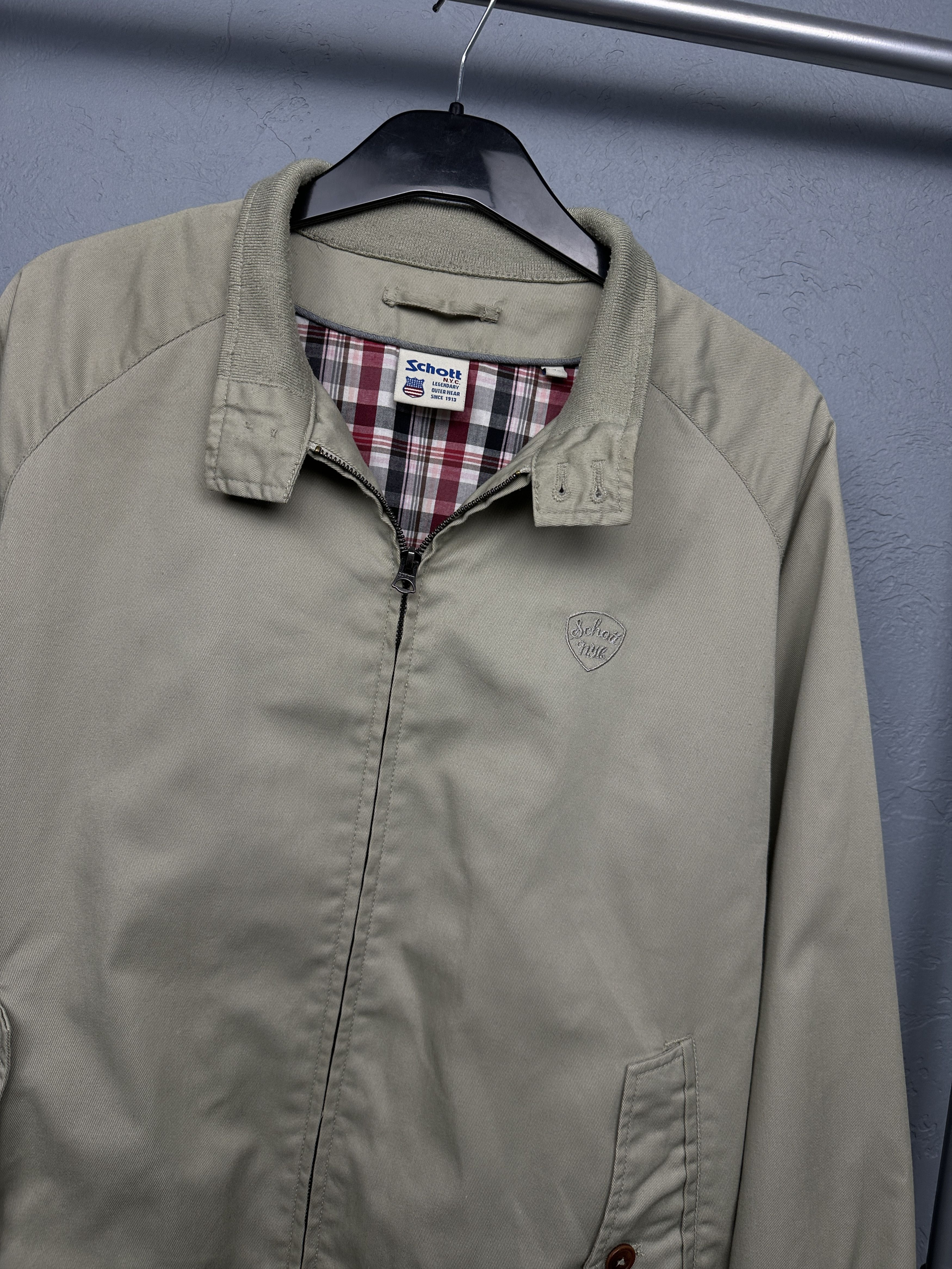 Schott × Vintage Schott NYC Vintage Mens Jacket Size US XL / EU 56 / 4 - 2 Thumbnail
