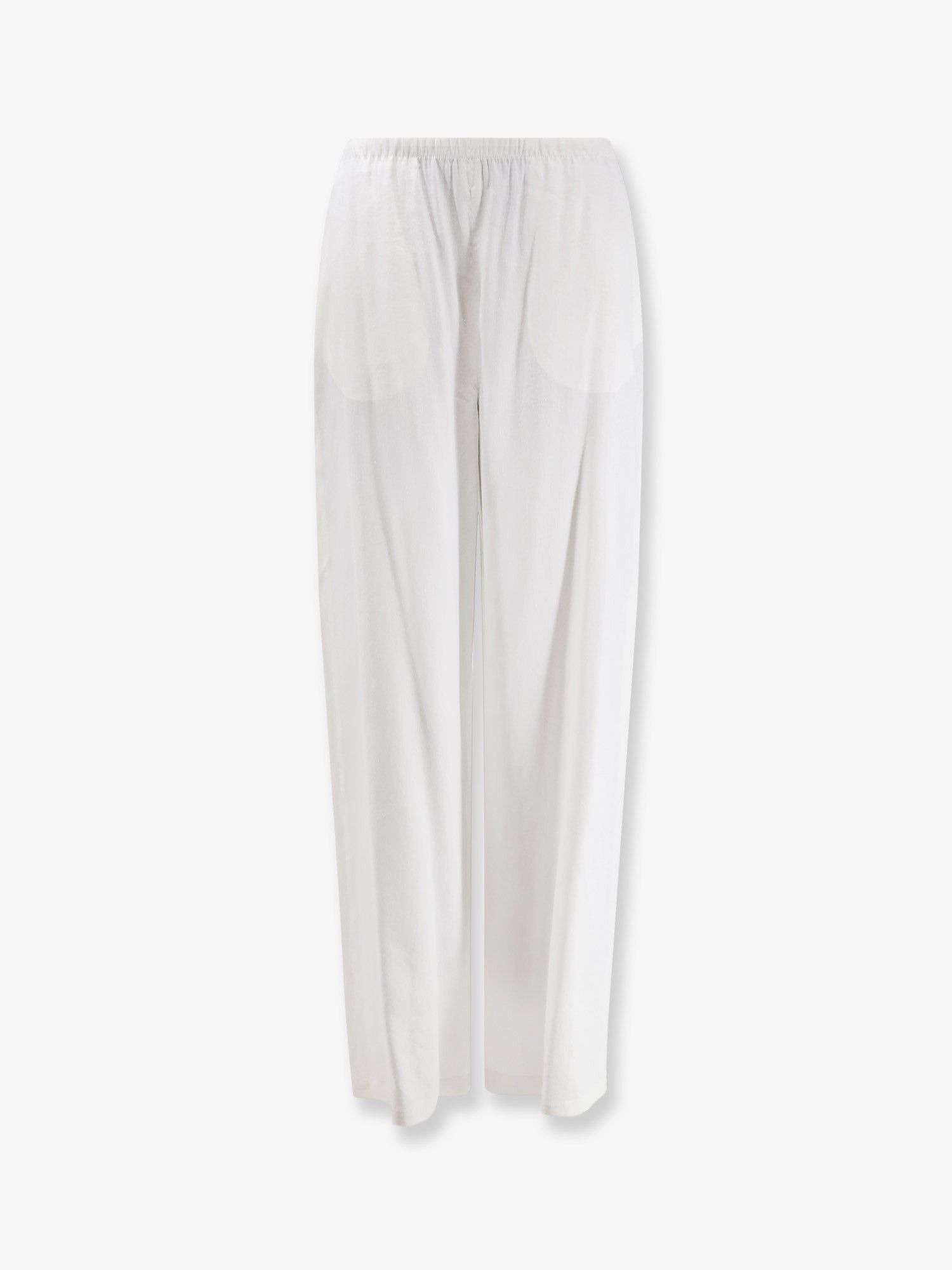 Max Mara Mxpdestino Linen And Viscose Trousers Size 28" / US 6 / IT 42 - 1 Thumbnail