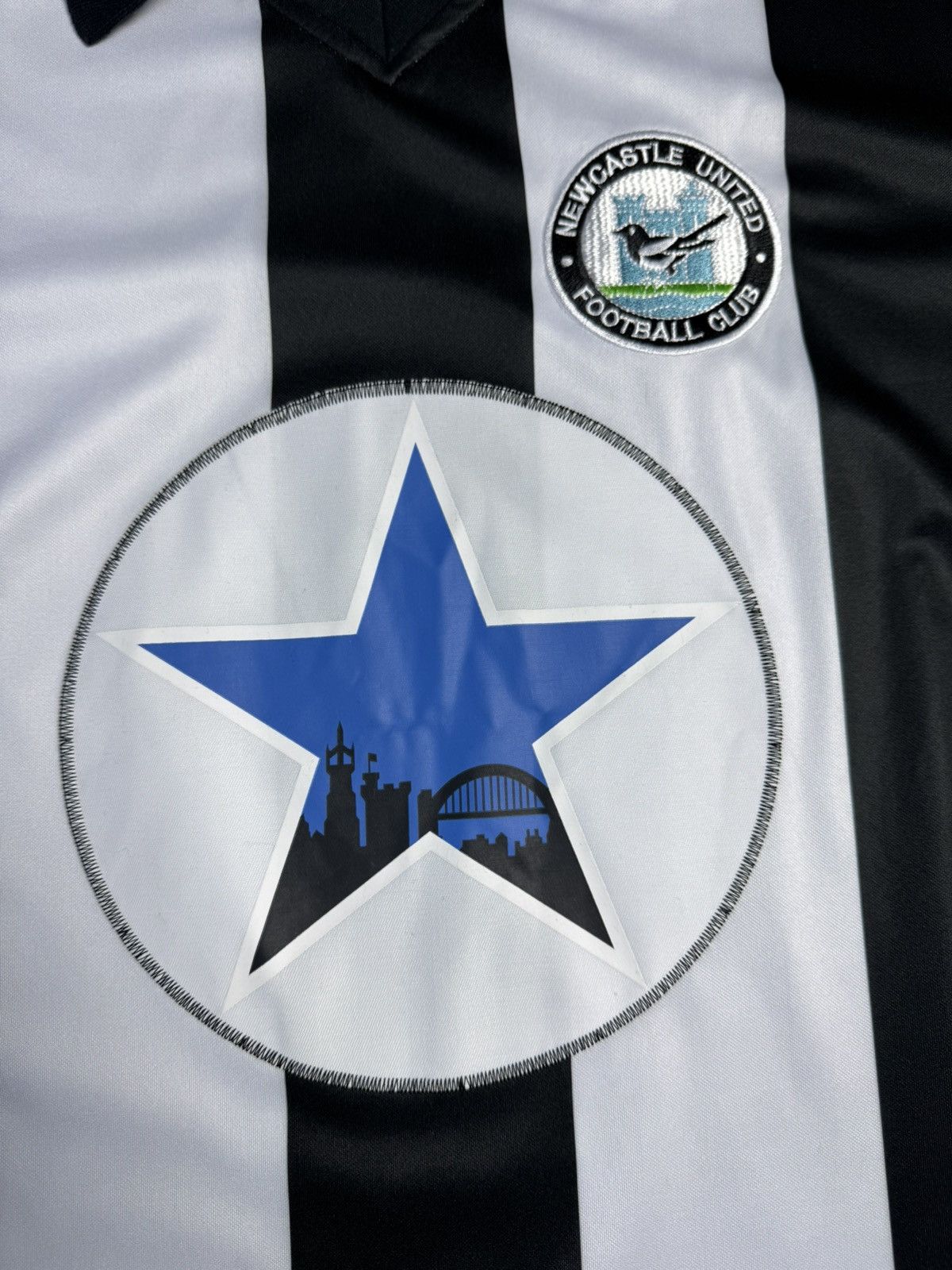 Vintage Newcastle United 1980 1983 Home Football Shirt Soccer Jersey Size US L / EU 52-54 / 3 - 7 Thumbnail