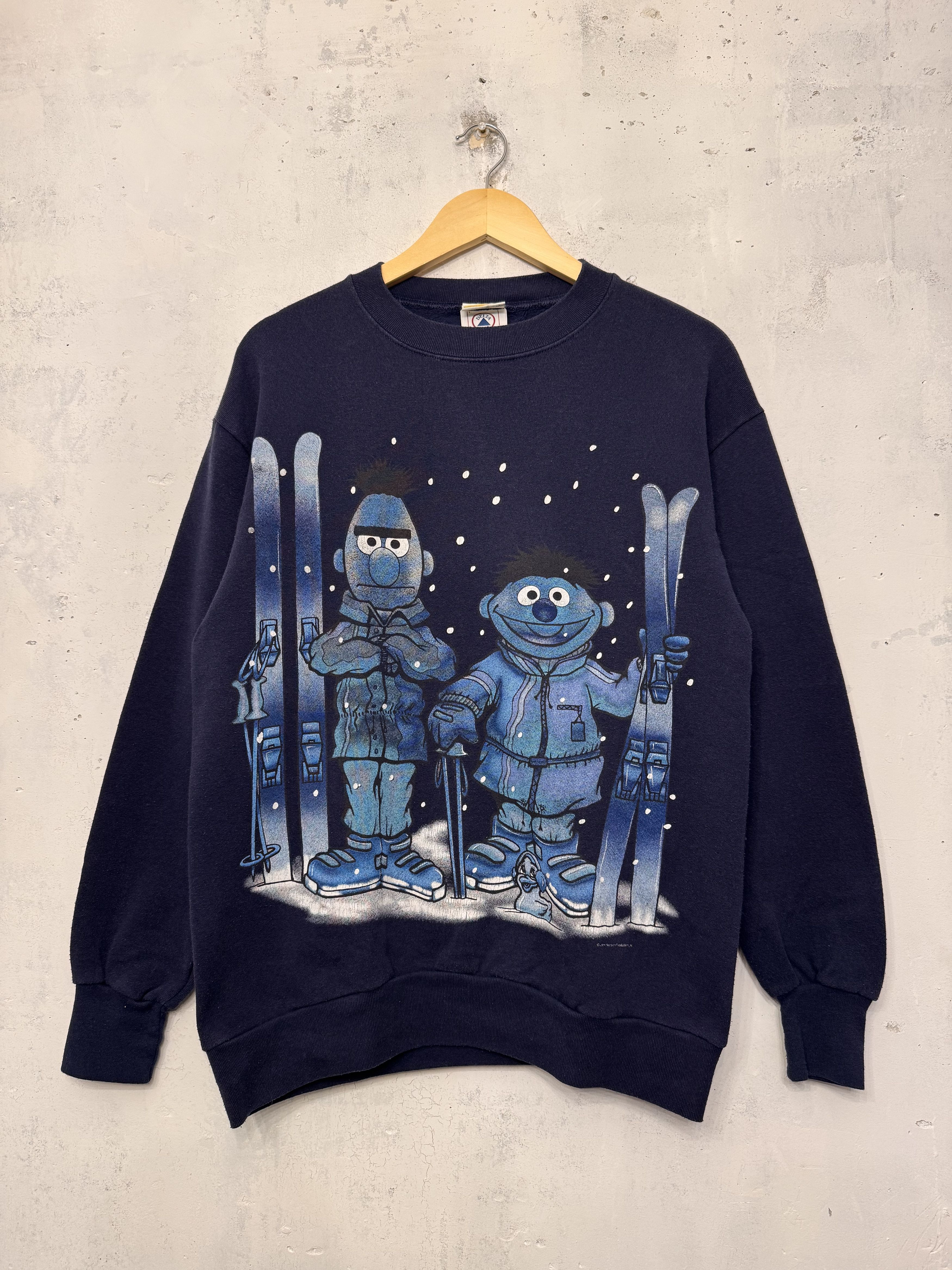 Cartoon Network Vintage 90s Sesame Street Bert & Ernie Cartoon Sweatshirt Size US L / EU 52-54 / 3 - 1 Thumbnail