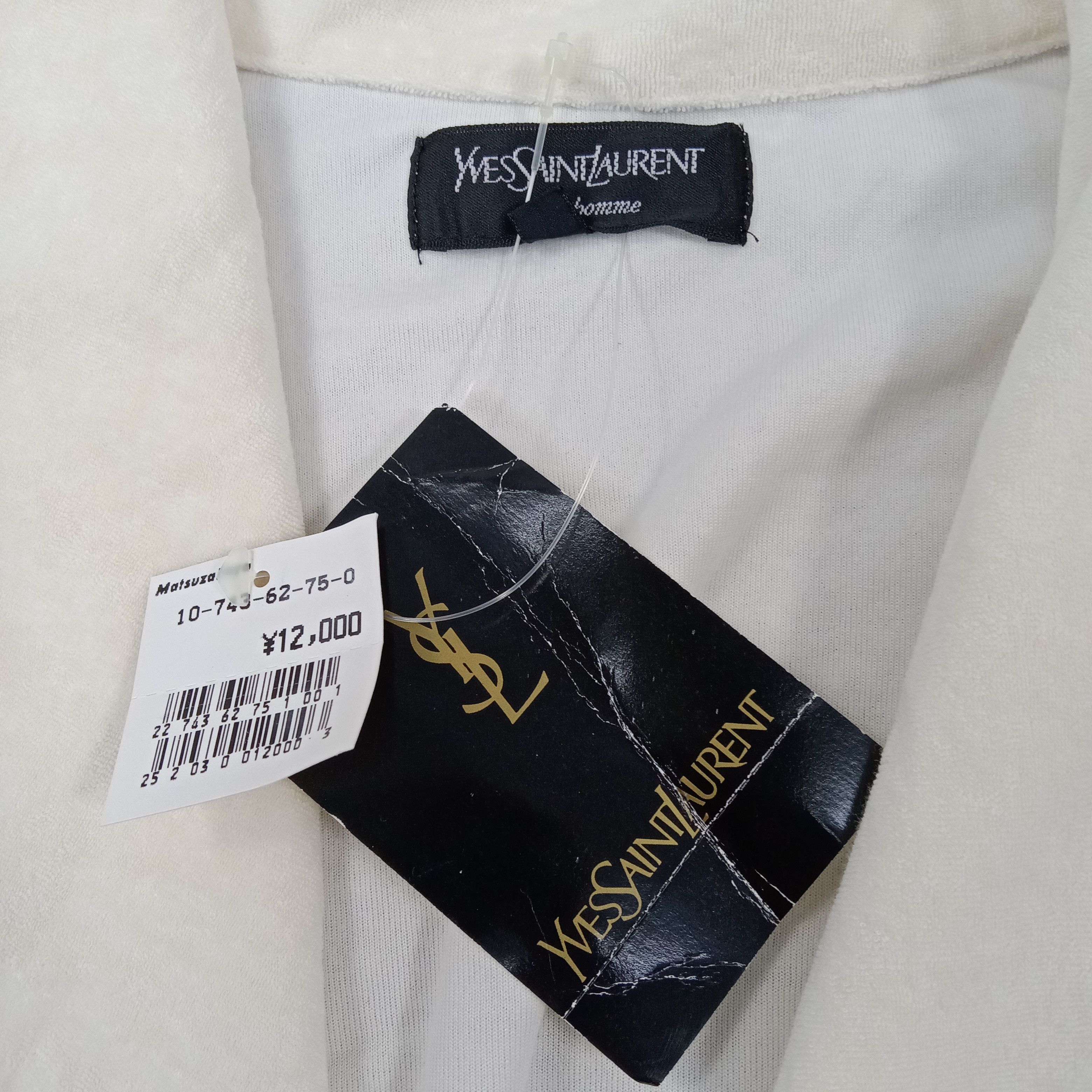 Vintage × Yves Saint Laurent Yves Saint Laurent Italian Brand Shower Jacket C229N23 Size L / US 10 / IT 46 - 4 Thumbnail