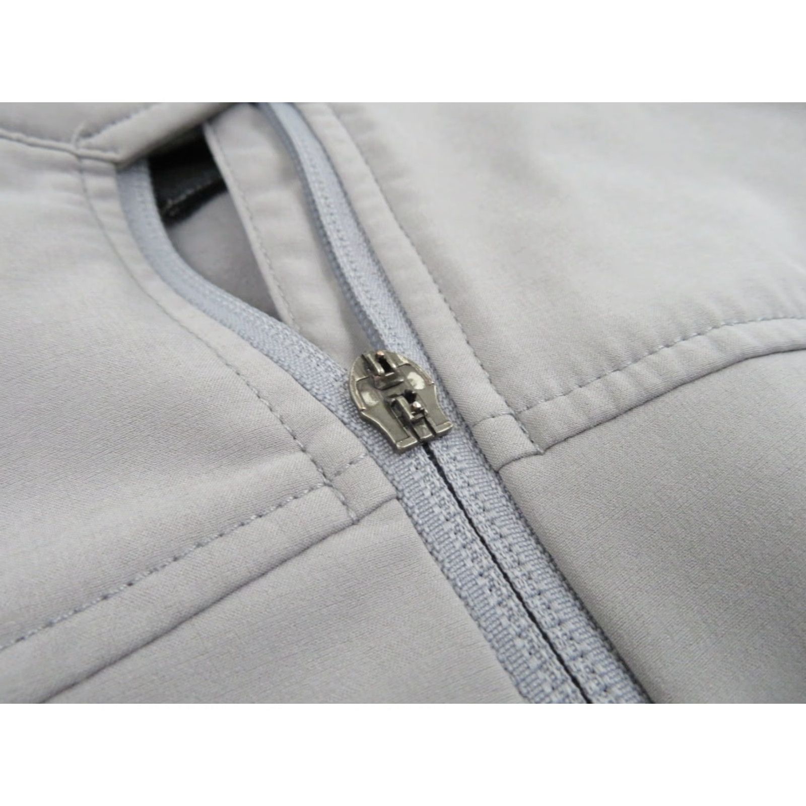The North Face The North Face Jacket Womens Large Soft Shell Gray Full Zip Windbreaker Size L / US 10 / IT 46 - 3 Thumbnail