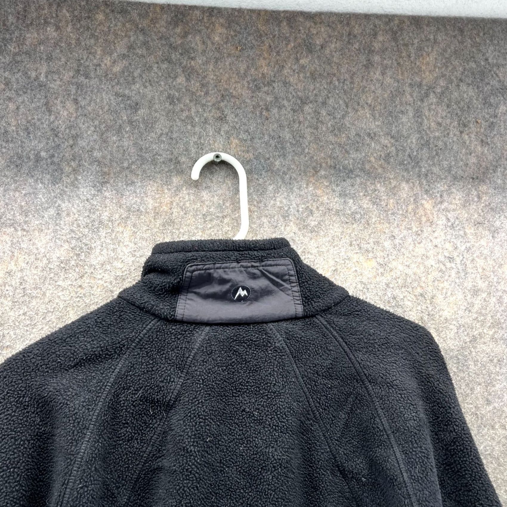 Marmot Marmot Jacket Women Medium Black Full Zip Polyester Fleece Vtg Winter Sweater Size M / US 6-8 / IT 42-44 - 2 Thumbnail