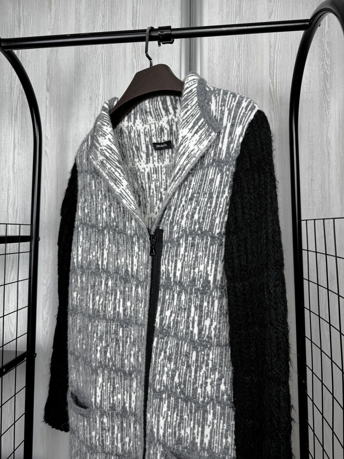 MAX&Co. Max&Co Max Mara long knitted coat cardigan coatigan size M Size M / US 6-8 / IT 42-44 - 4 Thumbnail