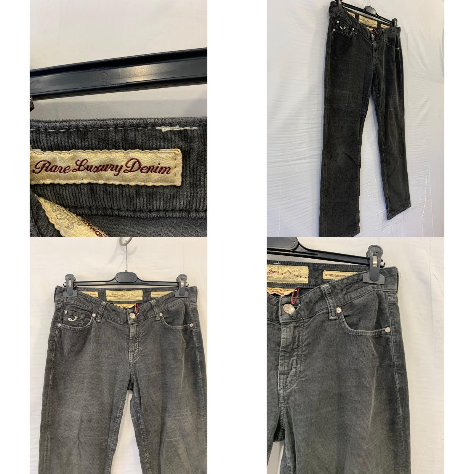 Jacob Cohen Jacob Cohen Rare Luxury Denim Jeans Slim Dark Wash 31 Men Regular 31 in Stretch Denim Jeans Blue 90s Style Mens Size US 31 - 8 Thumbnail