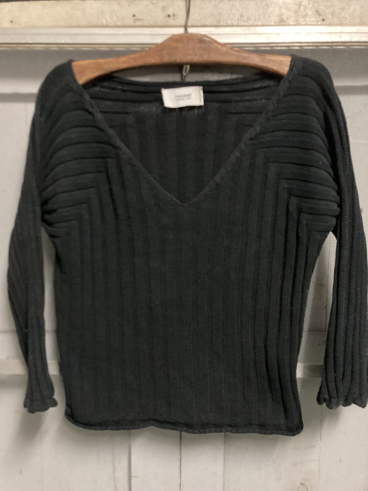 image of Vintage Fendissime By Fendi Crop in Black, Women's (Size Small)